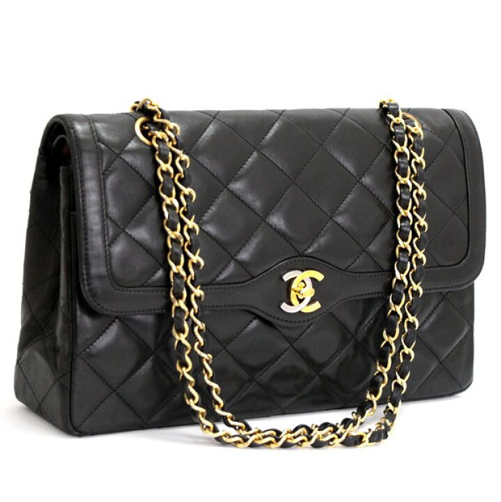 楽天市場】シャネル CHANEL パリ限定 マトラッセ27 Wフラップ チェーン