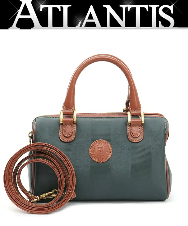 楽天市場】【広尾店】 フェンディ FENDI ミニボストンバッグ 2WAY 