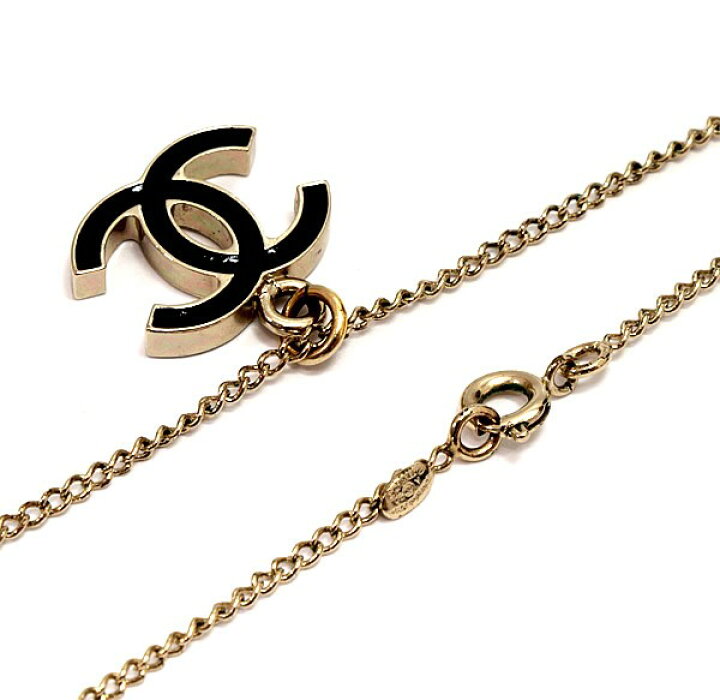 楽天市場】シャネル CHANEL リバーシブル ココマーク ネックレス 06V 