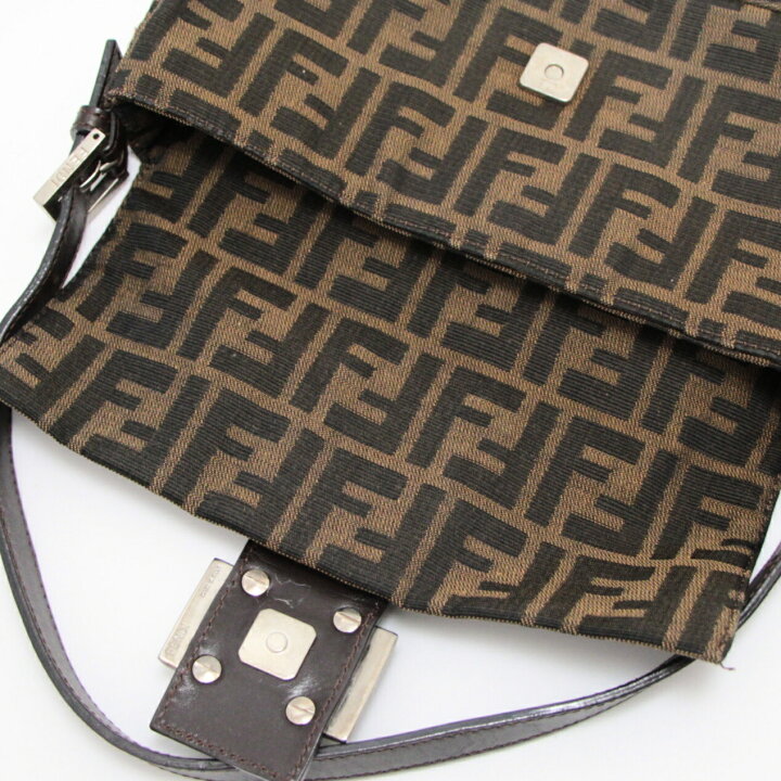 楽天市場】フェンディ FENDI ズッカ マンマバケット ショルダーバッグ