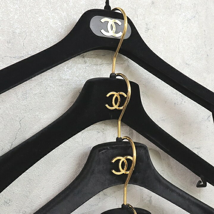 楽天市場】【広尾店】シャネル CHANEL ハンガー 5本セット ブラック 