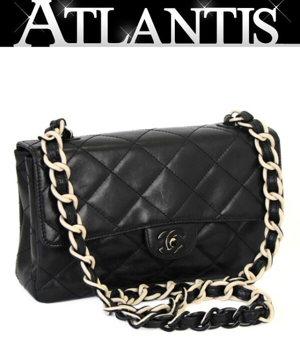 楽天市場】希少 シャネル CHANEL マトラッセ25 シングルフラップ プラ 