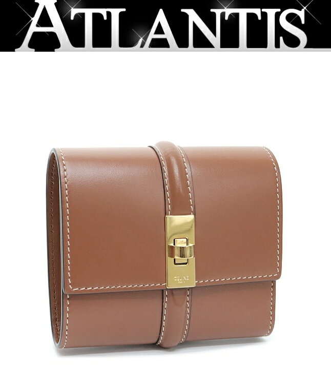 楽天市場】【広尾店】美品 セリーヌ CELINE スモールトリフォールド  