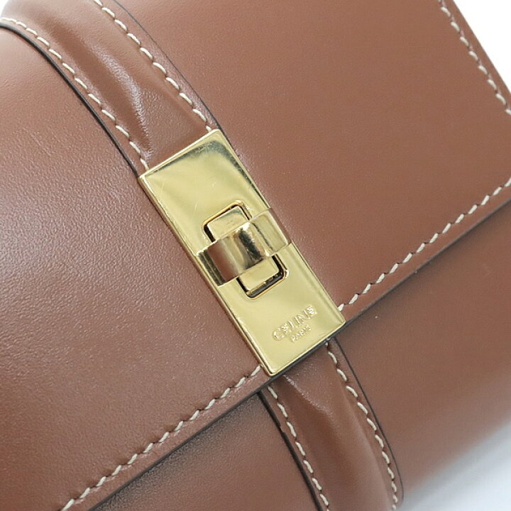 楽天市場】【広尾店】美品 セリーヌ CELINE スモールトリフォールド  