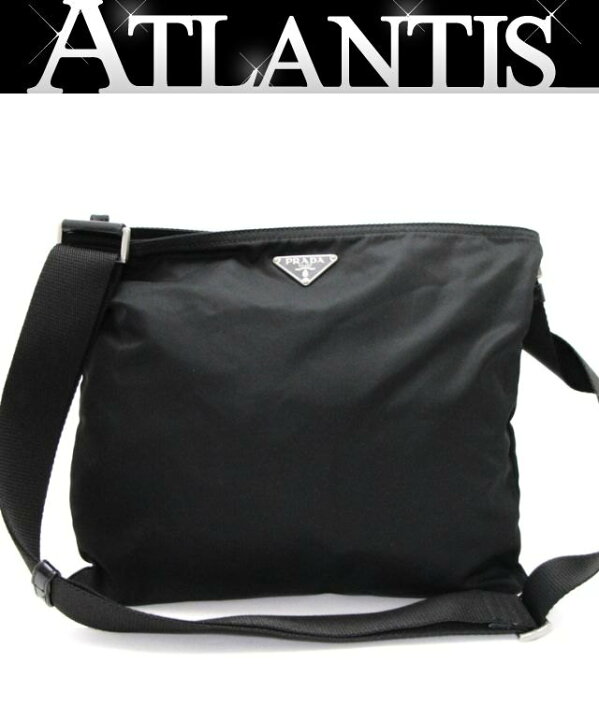 楽天市場】プラダ PRADA 三角ロゴ マチ無し ショルダーバッグ ナイロン  