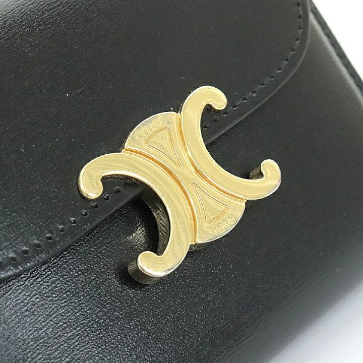 楽天市場】【広尾店】セリーヌ CELINE トリオンフ スモール コンパクト  