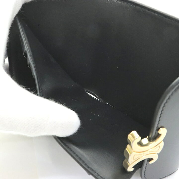 楽天市場】【広尾店】セリーヌ CELINE トリオンフ スモール コンパクト  
