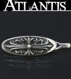 CHROME HEARTS 銀座店 クロムハーツ フローラルクロス バレッタ ヘアアクセ シルバー SV925 99789