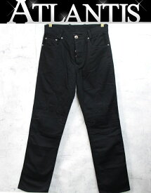 CHROME HEARTS 銀座店 クロムハーツ フレアニー ブラック デニムパンツ メンズ シルバー SV925 29インチ 黒 99764