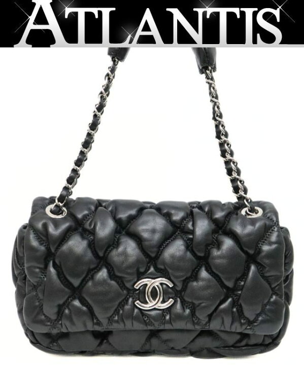 楽天市場】極美品 シャネル CHANEL マトラッセ バブルキルト チェーン 