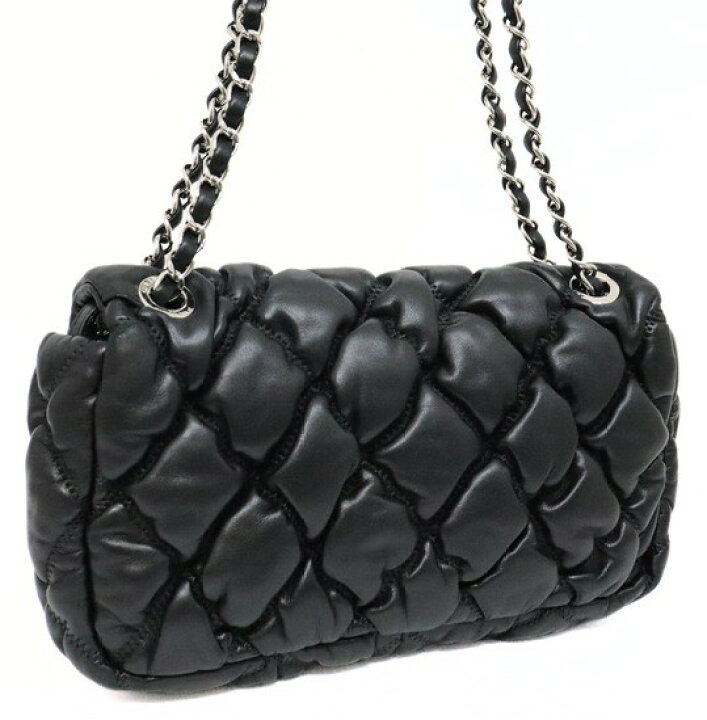 楽天市場】極美品 シャネル CHANEL マトラッセ バブルキルト チェーン 