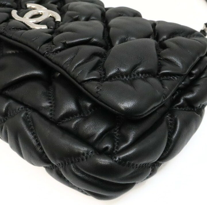 楽天市場】極美品 シャネル CHANEL マトラッセ バブルキルト チェーン 
