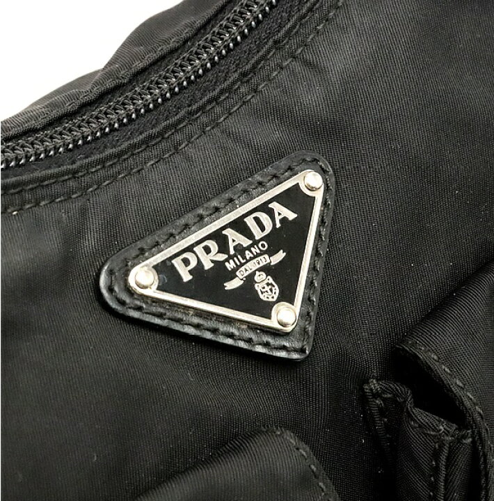 楽天市場】【広尾店】プラダ PRADA 三角ロゴ ダブルポケット 