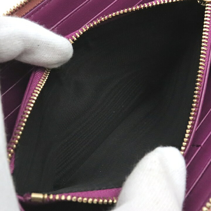 楽天市場】【広尾店】美品 ブルガリ BVLGARI L字ファスナー長財布  