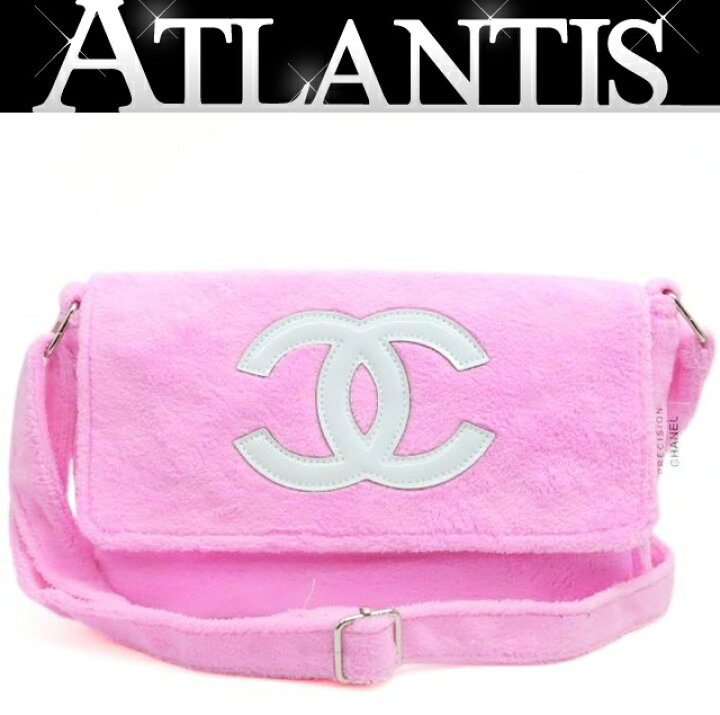 楽天市場】【広尾店】シャネル CHANEL パイル地 ノベルティ ショルダー  