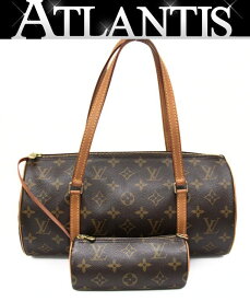 ルイヴィトン Louis Vuitton パピヨン30 ハンドバック ポーチ付き モノグラム M51385 【72154】