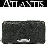 CHROME HEARTS 銀座店 クロムハーツ REC F ZIP ♯2 キルテッドセメタリー ウォレット 長財布 デストロイ…