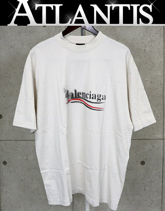 楽天市場】BALENCIAGA 銀座店 バレンシアガ ロゴ Tシャツ 半袖 メンズ