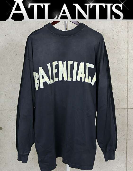 楽天市場】BALENCIAGA 銀座店 バレンシアガ テープロゴ ダブルフロント 