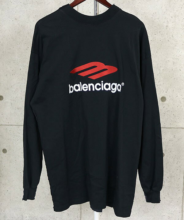 BALENCIAGA テープロゴTシャツ XL 杢ブラック 楽天市場】BALENCIAGA 