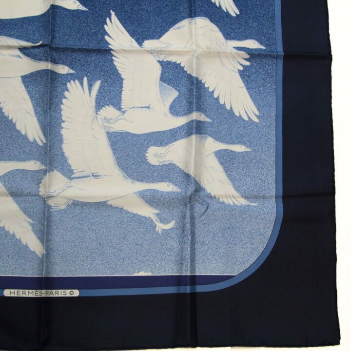 楽天市場】エルメス HERMES カレ90 大判スカーフ Oiseaux Migrateurs 