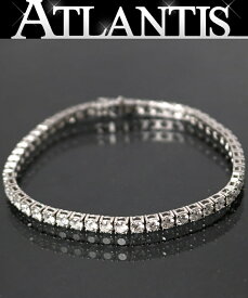DAMIANI 銀座店 ダミアーニ ヴェラモーレ テニス ダイヤ ブレス 6.24ct メンズ 18cm 18KWG 104130