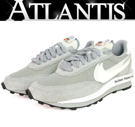 【広尾店】ナイキ NIKE Nike×sacai×Fragment Design LDV Waffle スニーカー ライトグレー size:27.5cm 【20006】