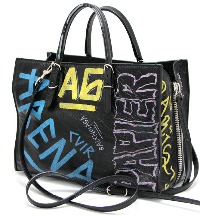 楽天市場】バレンシアガ BALENCIAGA ペーパー A6 グラフィティ 2WAY 