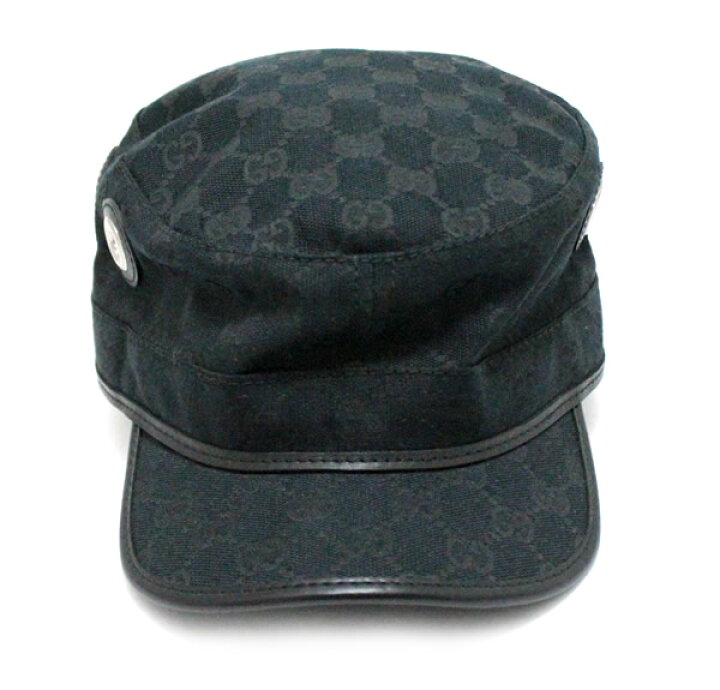 楽天市場】グッチ GUCCI GG柄 キャスケット ワークキャップ 帽子 size 