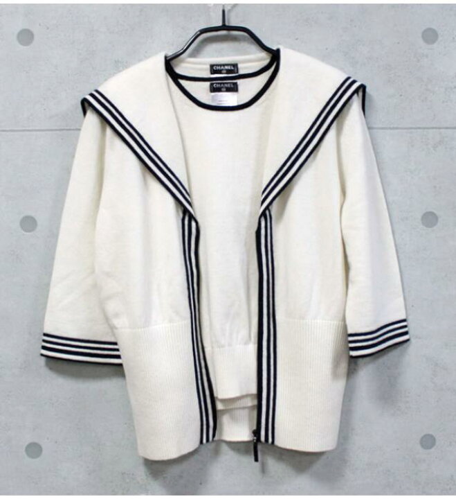 楽天市場】【広尾店】シャネル CHANEL アンサンブル ニット 