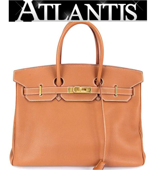 楽天市場】SALE エルメス HERMES バーキン35 トゴ ゴールド G金具 □E  