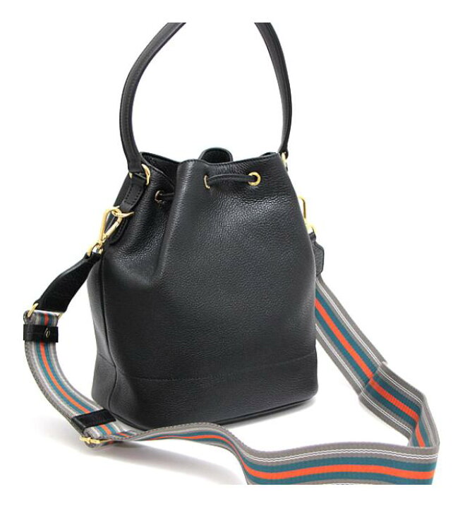 楽天市場】美品 プラダ PRADA レザー 巾着 2wayショルダーバッグ 