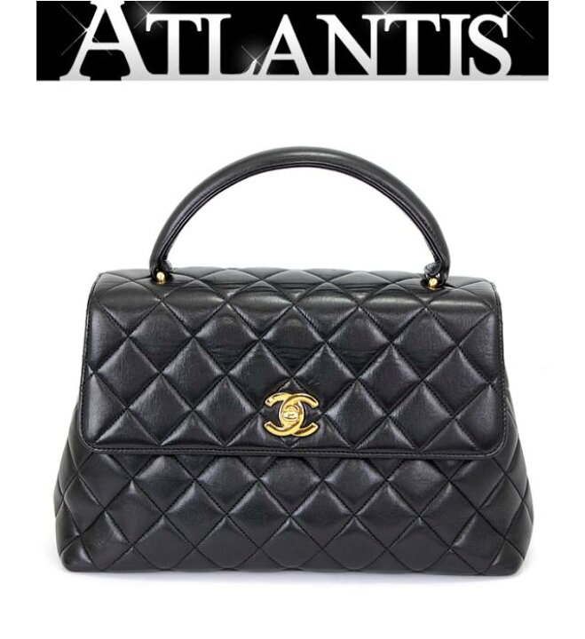 楽天市場】SALE シャネル CHANEL ケリー型 マトラッセ ハンドバッグ 