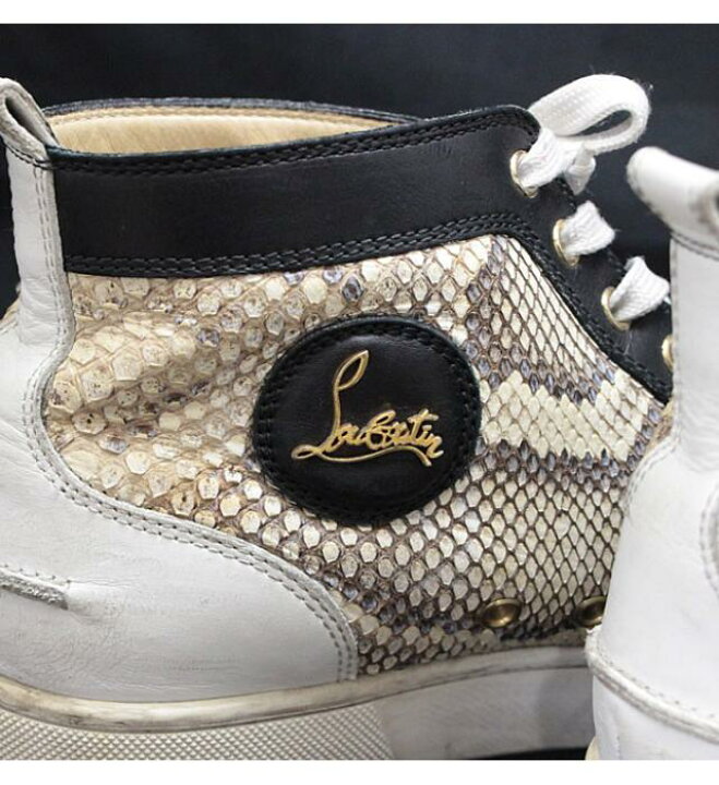 楽天市場】クリスチャン・ルブタン Christian louboutin パイソン 