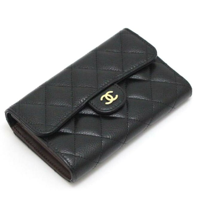 楽天市場】極美品 シャネル CHANEL マトラッセ ミディアム財布 