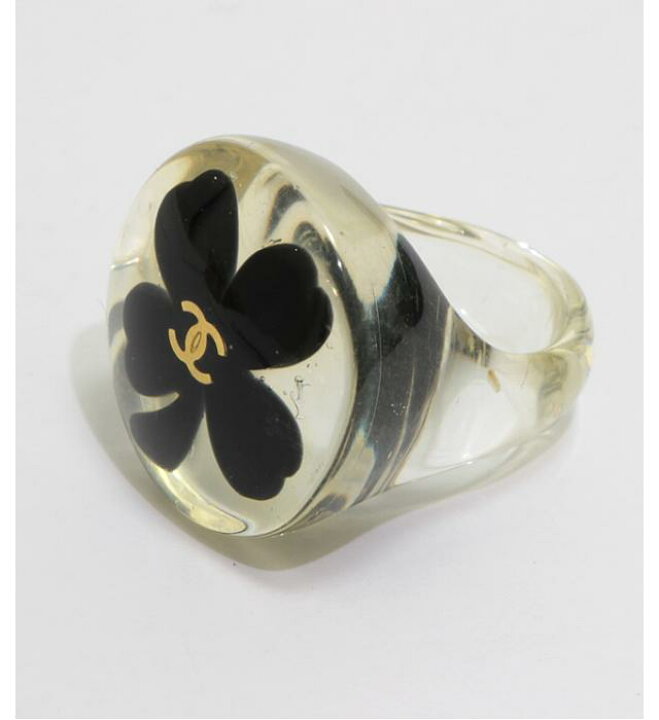 楽天市場】美品 シャネル CHANEL ココマーク 四葉 クローバー リング 
