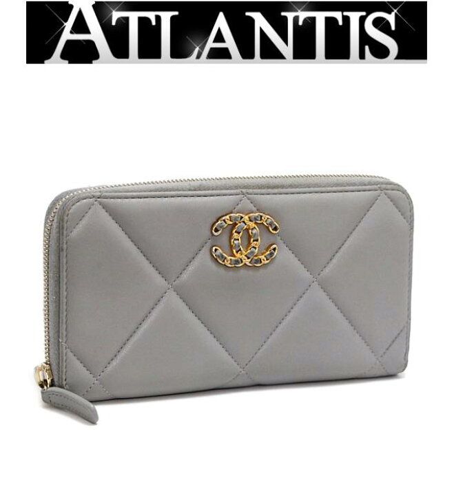 楽天市場】シャネル CHANEL シャネル19 マキシマトラッセ ラウンド 