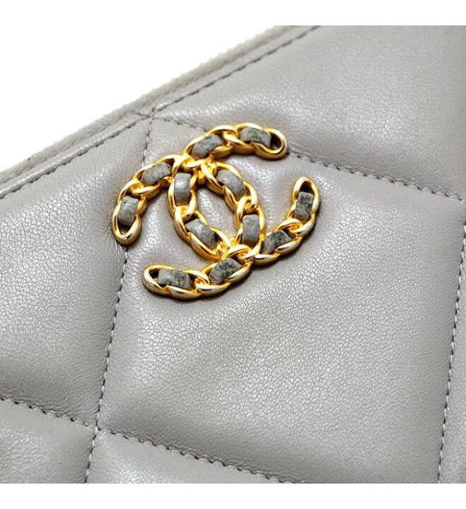 楽天市場】シャネル CHANEL シャネル19 マキシマトラッセ ラウンド 