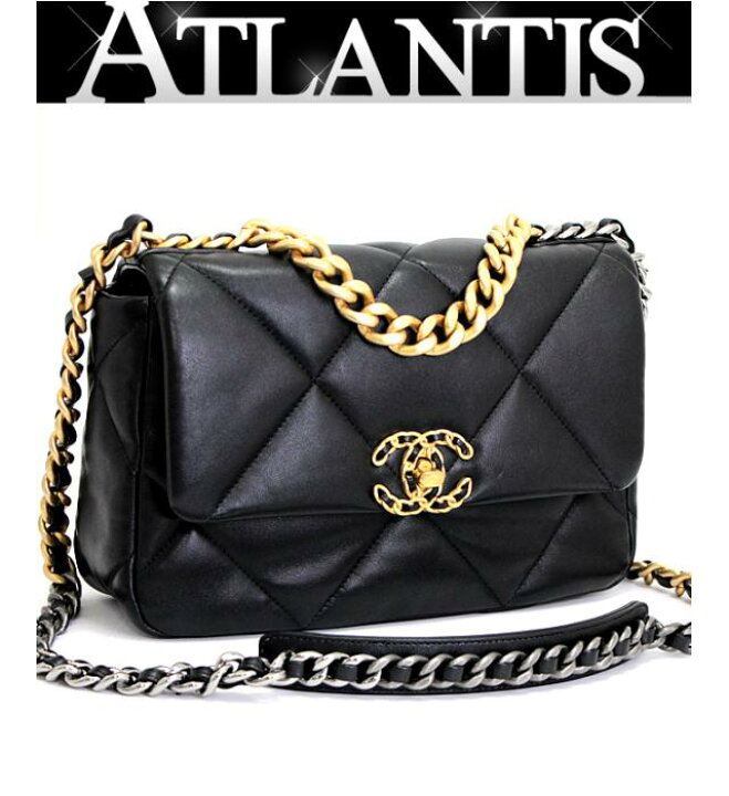 楽天市場】【広尾店】極美品 シャネル CHANEL シャネル19 マキシ 