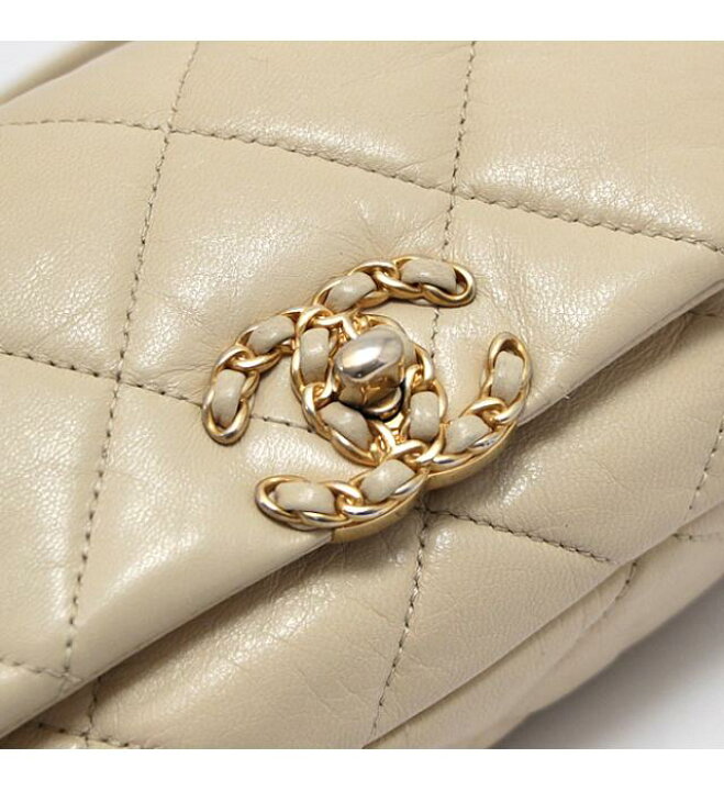 楽天市場】シャネル CHANEL シャネル19 ウエストポーチ ボディバッグ 