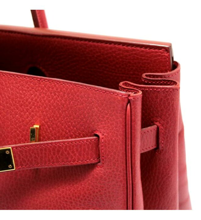 楽天市場】エルメス HERMES バーキン35 ハンドバッグ ルージュヴィフ 