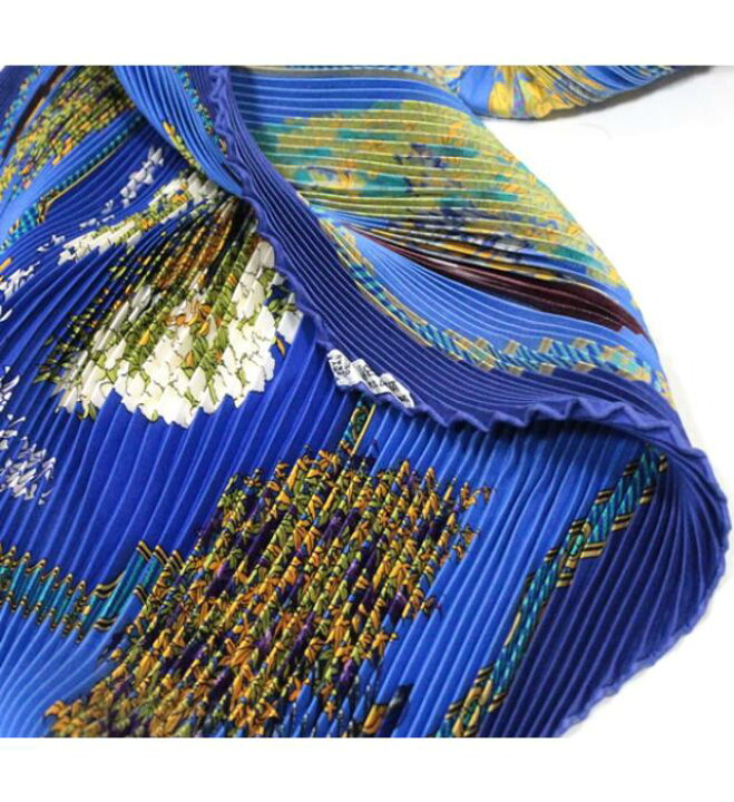 楽天市場】美品 エルメス HERMES カレ90 プリーツスカーフ 盆栽 美しき  