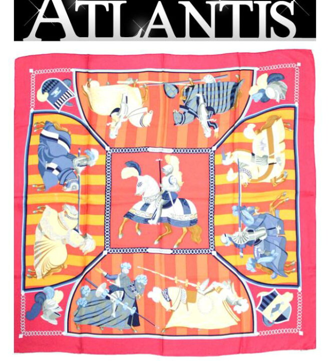 楽天市場】エルメス HERMES カレ90 CHOCS EN PLUMES 羽飾りの激突 大判  