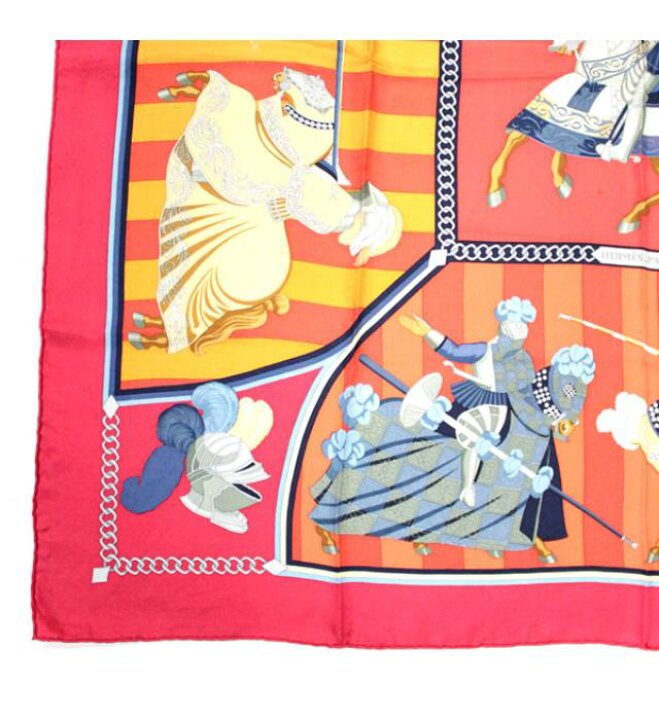 楽天市場】エルメス HERMES カレ90 CHOCS EN PLUMES 羽飾りの激突 大判  