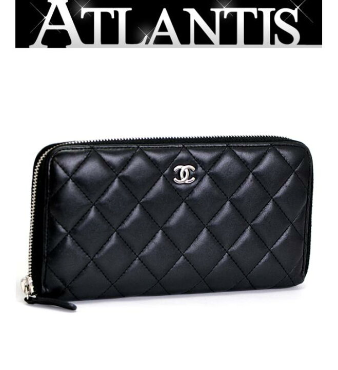 楽天市場】【広尾店】シャネル CHANEL マトラッセ ラウンドファスナー 