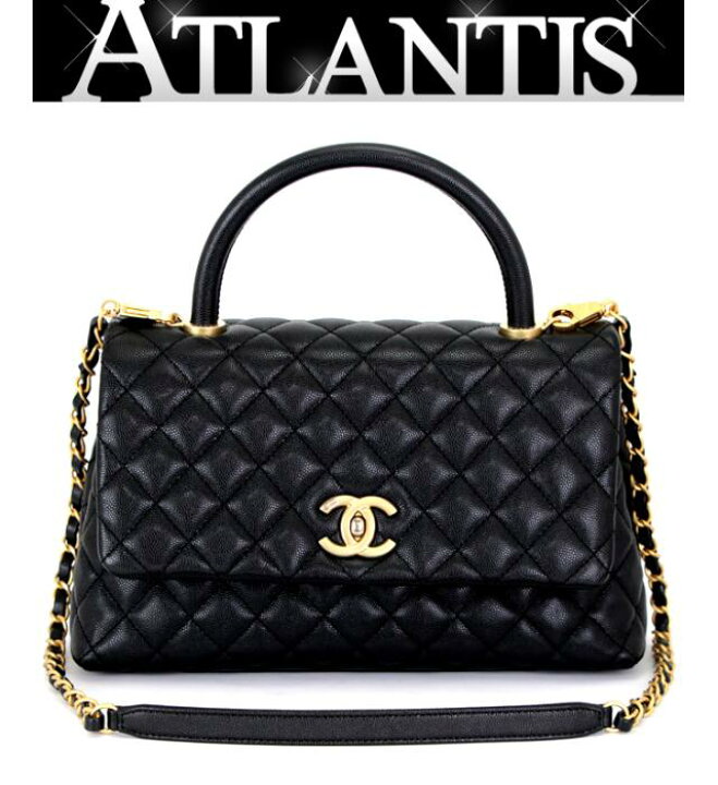 楽天市場】美品 シャネル CHANEL ココハンドル29 トップハンドル 