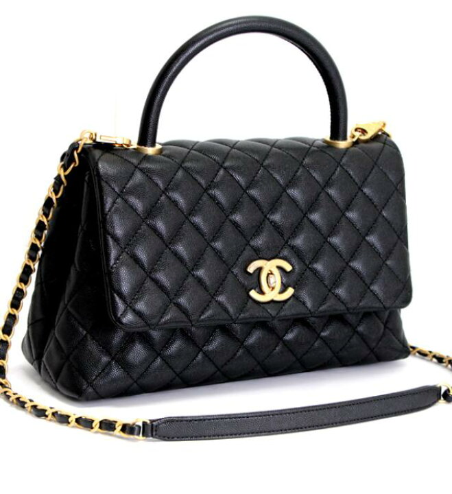 楽天市場】美品 シャネル CHANEL ココハンドル29 トップハンドル 