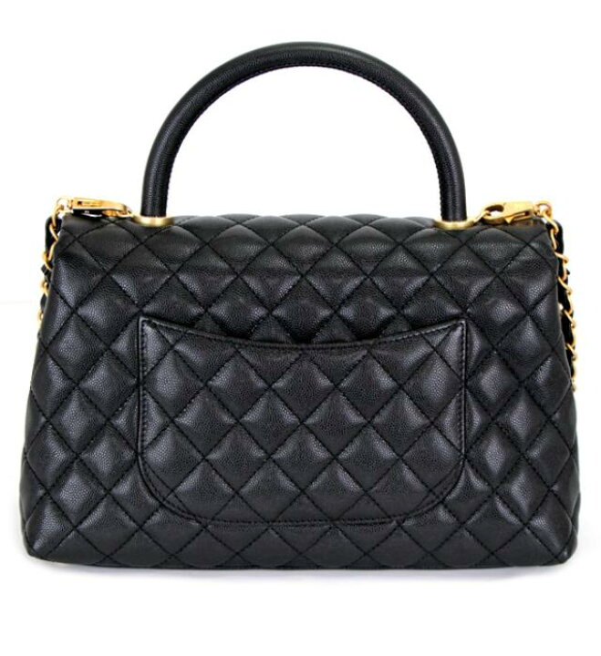 楽天市場】美品 シャネル CHANEL ココハンドル29 トップハンドル 