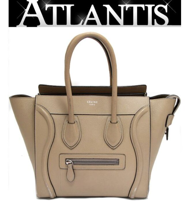 楽天市場】セリーヌ CELINE ラゲージ マイクロショッパー ハンドバッグ  