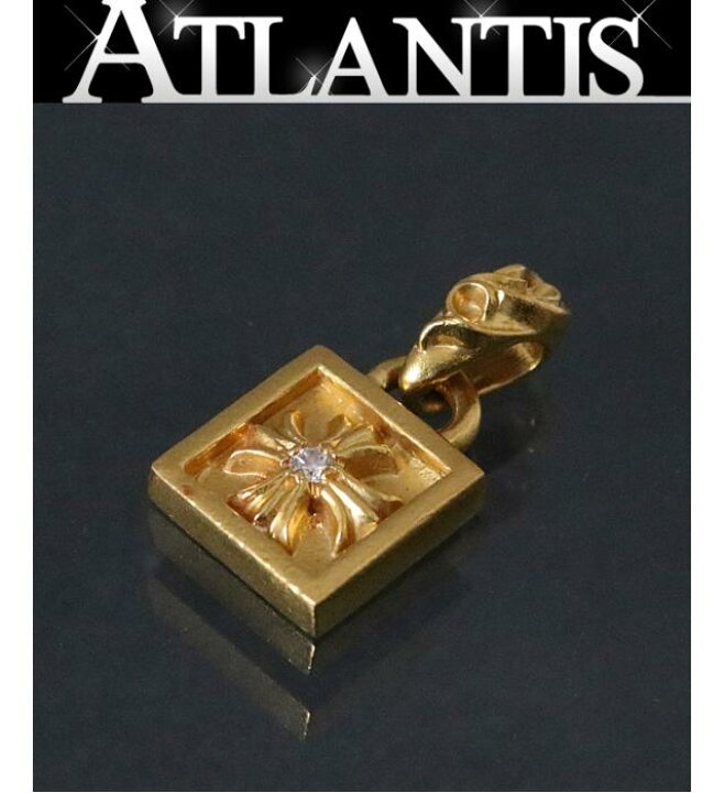 楽天市場】CHROME HEARTS 銀座店 クロムハーツ 22K フレームドCHプラス 
